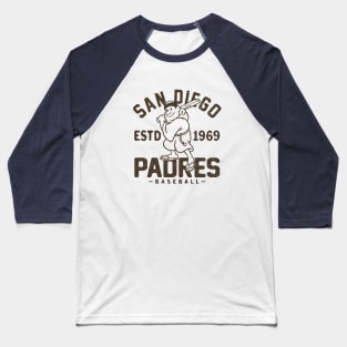 Retro San Diego Padres 1 by Buck Tee Baseball T-Shirt